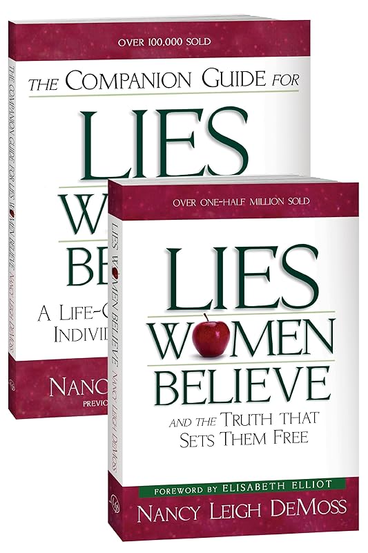 Lies Women Believe/Companion Guide for Lies Women Believe- 2 book set by Nancy Leigh DeMoss