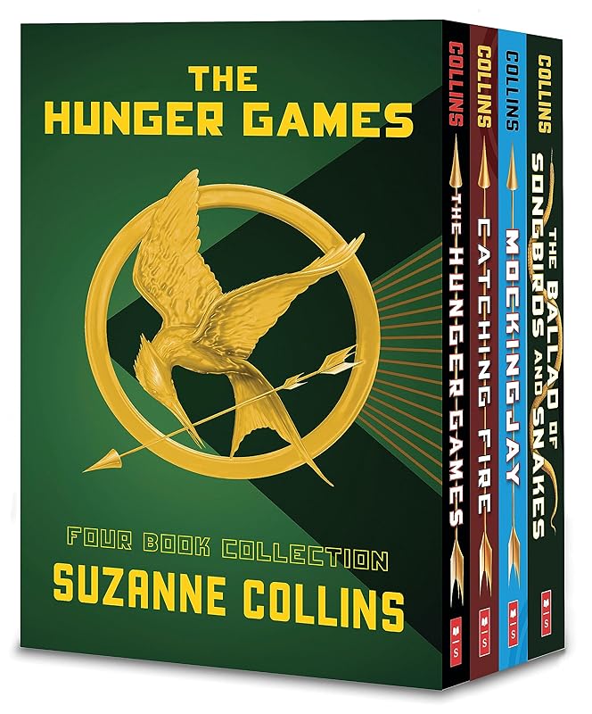 Hunger Games 4-Book Paperback Box Set (the Hunger Games, Catching Fire, Mockingjay, the Ballad of Songbirds and Snakes) by Suzanne Collins