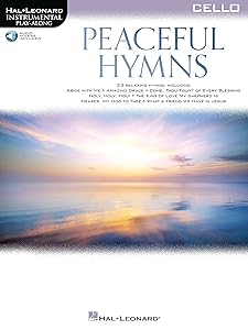 Peaceful Hymns for Cello: Instrumental Play-Along