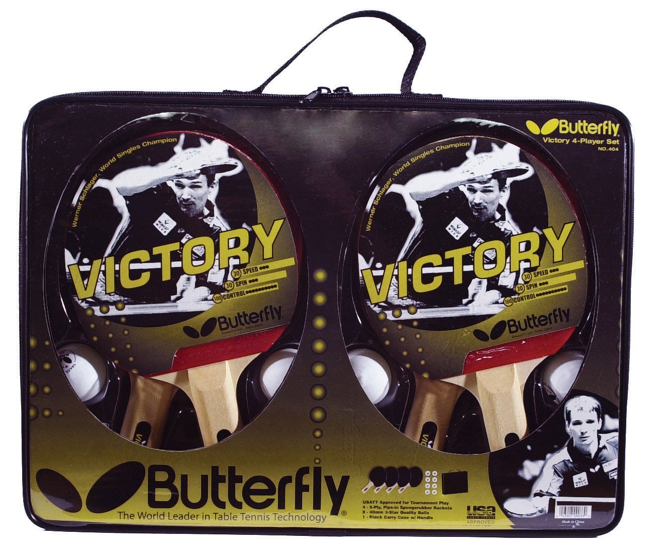 

Butterfly Victory 4-Player Table Tennis Set