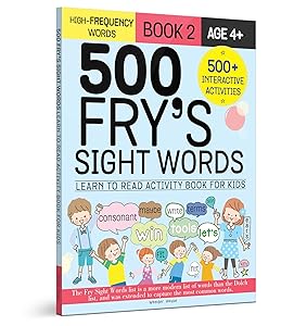 500 Fry’s Sight Words: Book 2