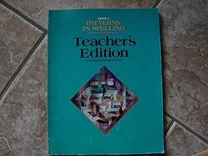 Patterns in Spelling Book 1 Teachers