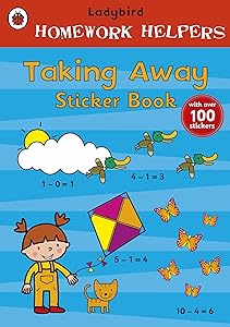 Homework Helpers Taking Away Sticker Book