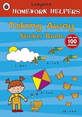 Homework Helpers Taking Away Sticker Book