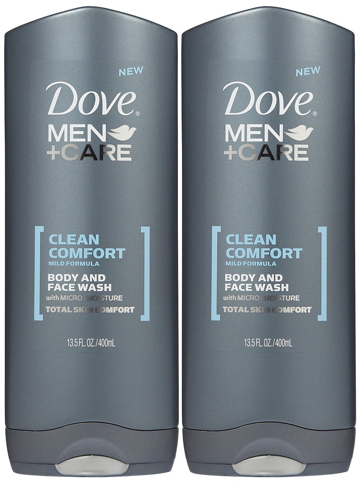 dove men   care body and face wash clean comfort mild formula