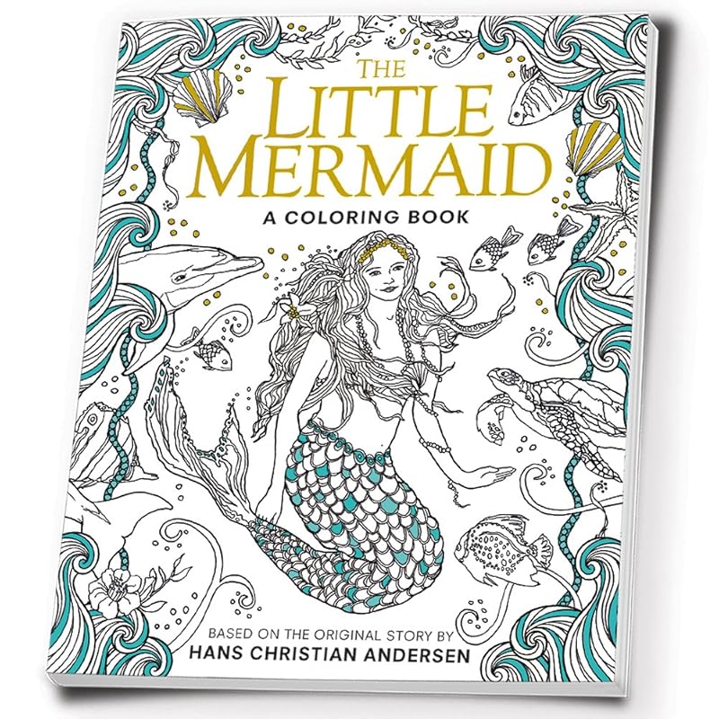 The Little Mermaid: A Coloring Book (Classic Coloring Book) by Hans Christian Andersen