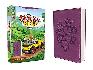 NIrV, Adventure Bible for Early Readers, Leathersoft, Purple, Full Color