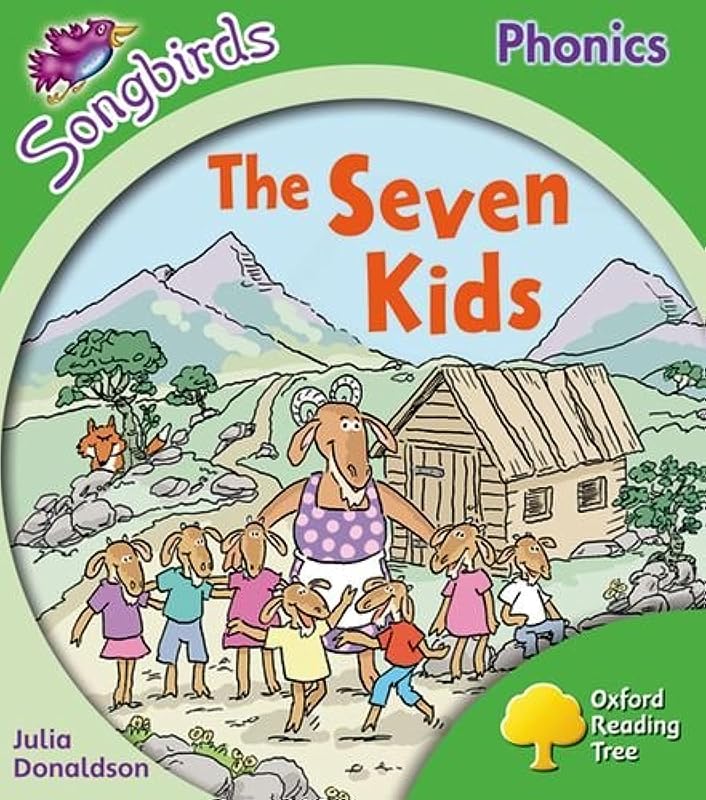 Oxford Reading Tree: Level 2: More Songbirds Phonics: The Seven Kids by Julia Donaldson