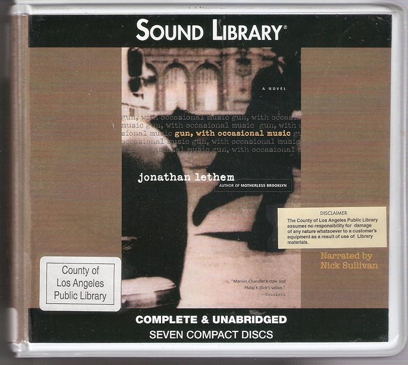 Gun, with Occasional Music Lib/E by Jonathan Lethem