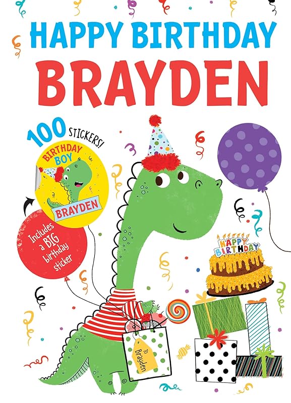 Happy Birthday Brayden by Hazel Quintanilla