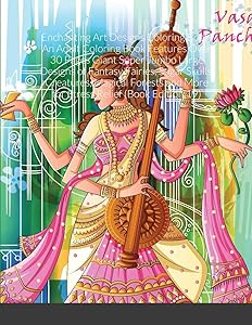 Enchanting Art Designs Coloring Book: An Adult Coloring Book Features Over 30 Pages Giant Super Jumbo Large Designs of Fantasy Fairies, Sugar Skulls, ... and More for Stress Relief (Book Edition:19)