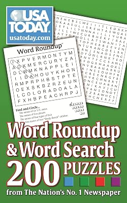 USA TODAY Word Roundup and Word Search: 200 Puzzles from The Nation's No. 1 Newspaper (USA Today Puzzles) (Volume 6)