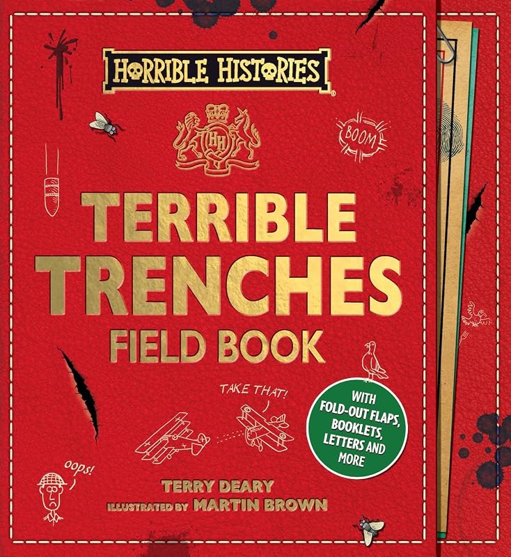 Horrible Histories Novelty Terrible Tren by Terry Deary