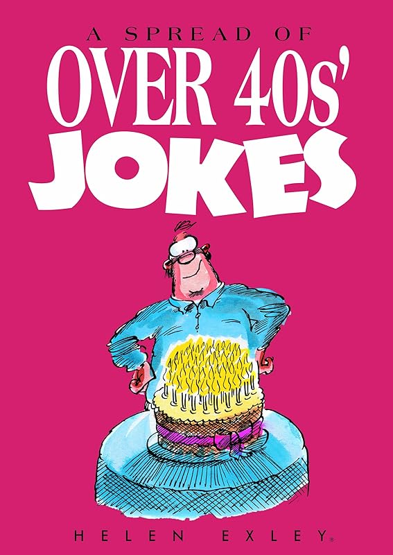 A Spread of Over 40s Jokes (Joke Book) by Helen Exley