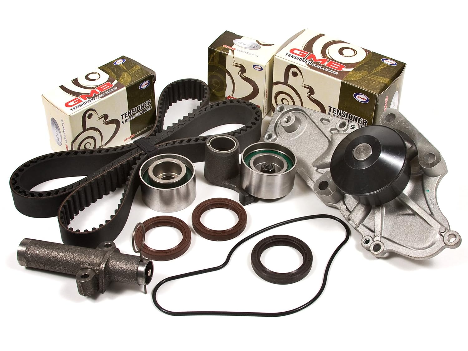 

Evergreen TBK286HWPT 00-04 Acura Honda Pilot Odyssey J32A J35A Timing Belt Kit Water Pump