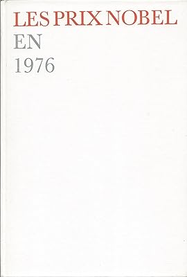 Nobel Prizes 1976