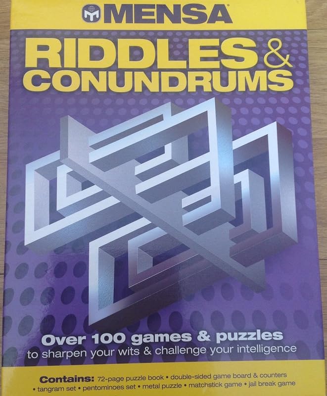 Mensa Riddles & Conundrums Pack by Robert G. Allen