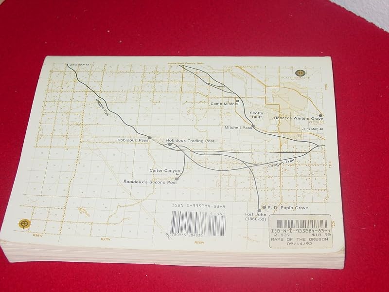 Maps of the Oregon Trail by Gregory M. Franzwa