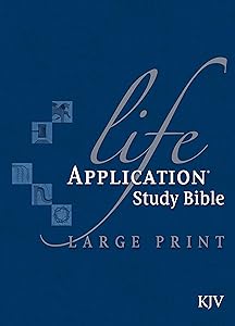 KJV Life Application Study Bible, Second Edition, Large Print (Red Letter, Hardcover)