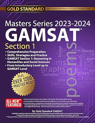 2023-2024 Masters Series GAMSAT Section 1 Preparation by Gold Standard