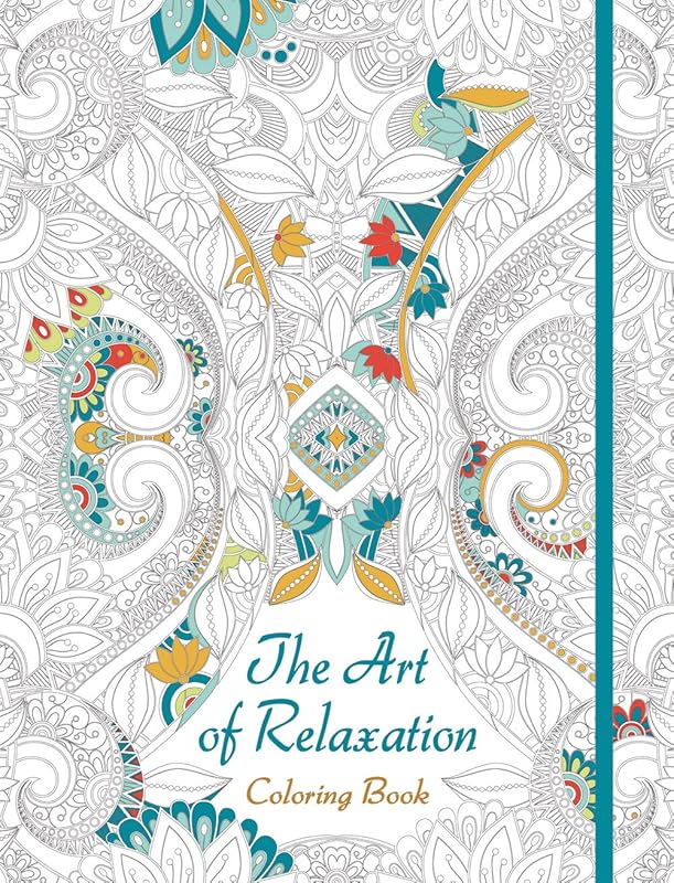 The Art of Relaxation Coloring Book by Lark Crafts