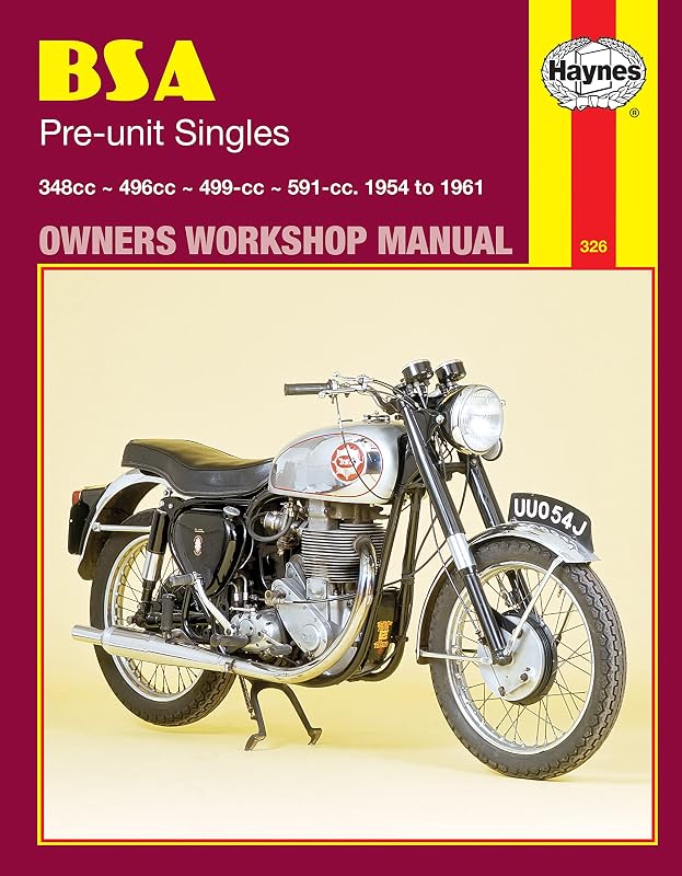 BSA Preunit Singles, 1954-61 (Haynes Repair Manuals) by Haynes