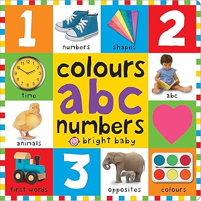 Colours ABC Numbers (First 100 Board Books) (First 100 Books)