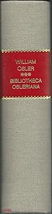 Bibliotheca Osleriana by William Osler