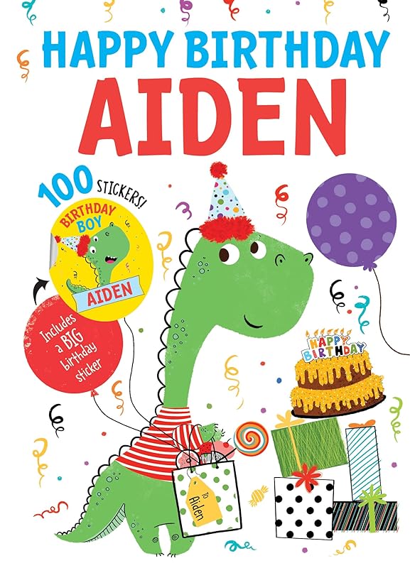 Happy Birthday Aiden by Hazel Quintanilla