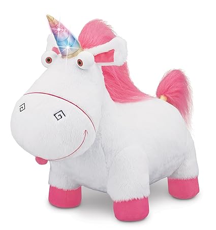 me 2 agnes fluffy unicorn plush 毛茸茸的独角兽 $29