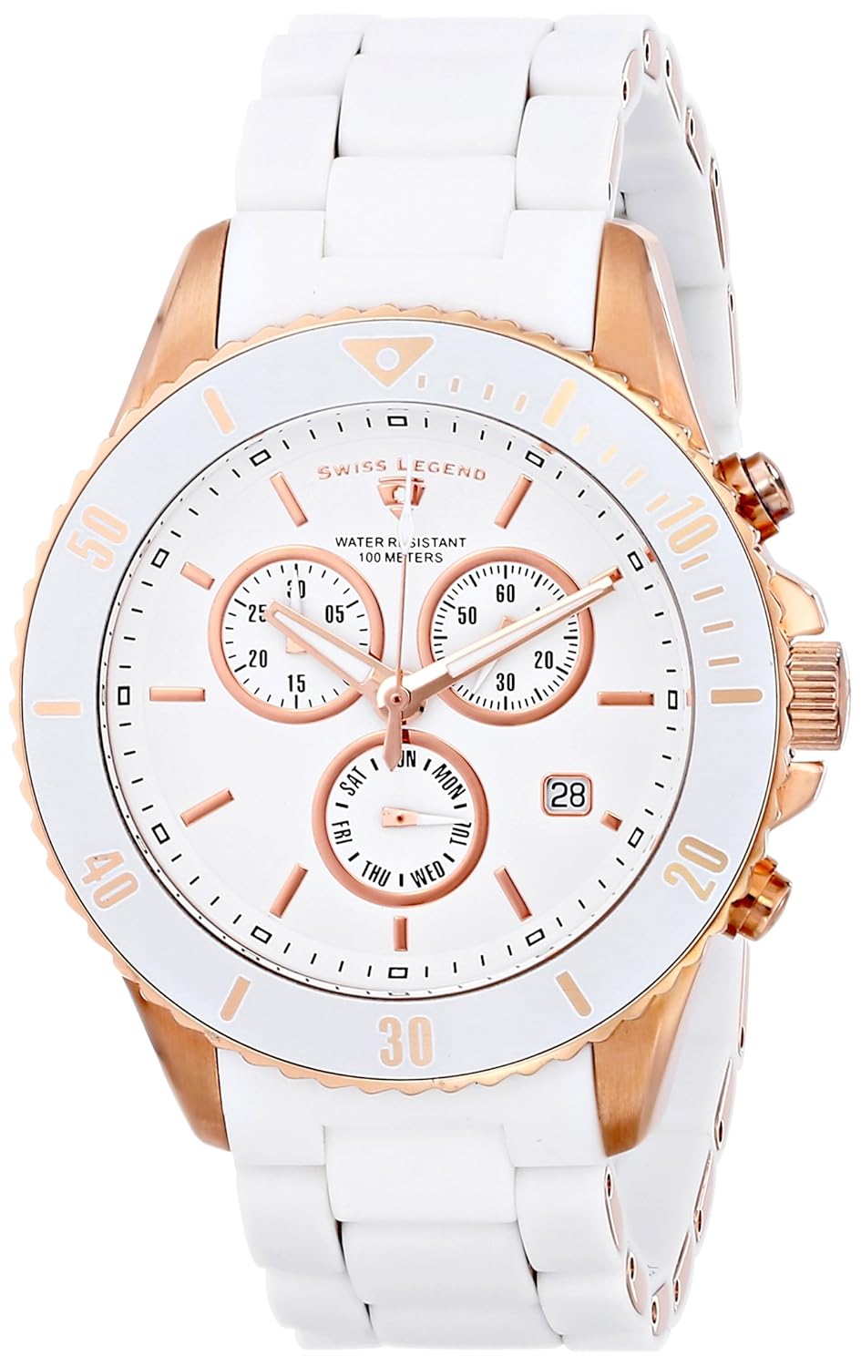 

Swiss Legend Women's 93609-RG-22 "Luminoso" Stainless Steel Watch