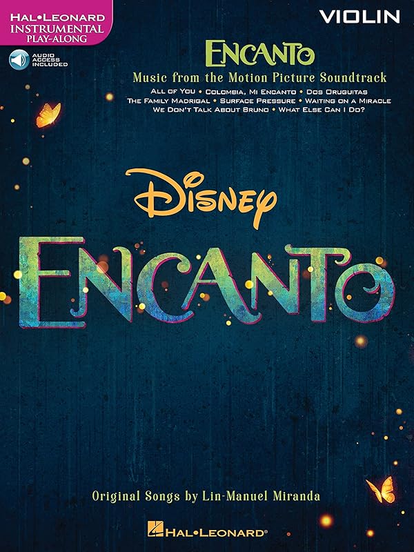Encanto for Violin: Instrumental Play-Along by Lin-Manuel Miranda