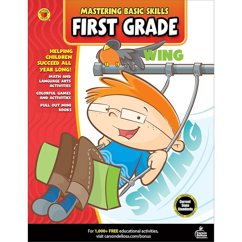 Mastering Basic Skills® First Grade Activity Book by Brighter Child