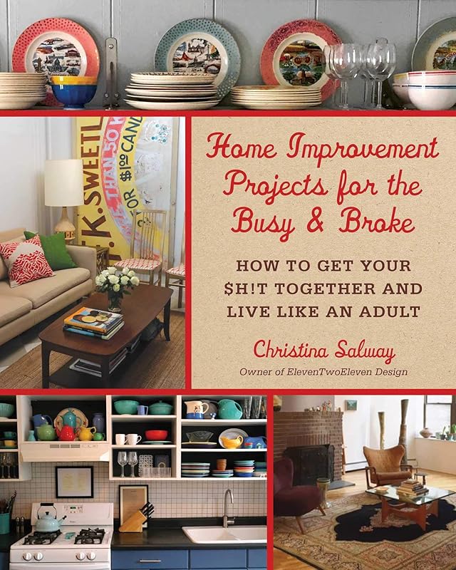Home Improvement Projects for the Busy & Broke: How to Get Your $h!t Together and Live Like an Adult by Christina Salway