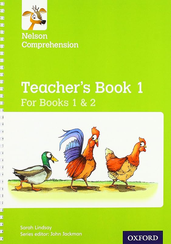Nelson Comprehension: Years 1 & 2/Primary 2 & 3: Teacher's Book for Books 1 & 2 by Sarah Lindsay