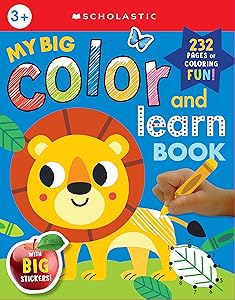 My Big Color & Learn Book: Scholastic Early Learners (Coloring Book)