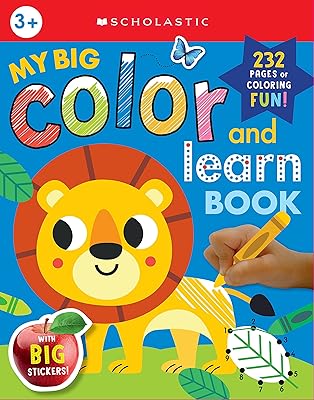 My Big Color & Learn Book: Scholastic Early Learners (Coloring Book)