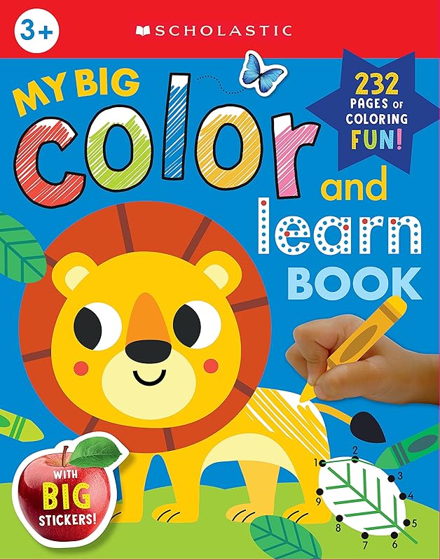 My Big Color & Learn Book: Scholastic Early Learners (Coloring Book) by Scholastic
