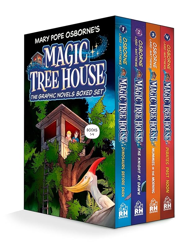 Magic Tree House Graphic Novel Starter Set: (A Graphic Novel Boxed Set) by Jenny Laird