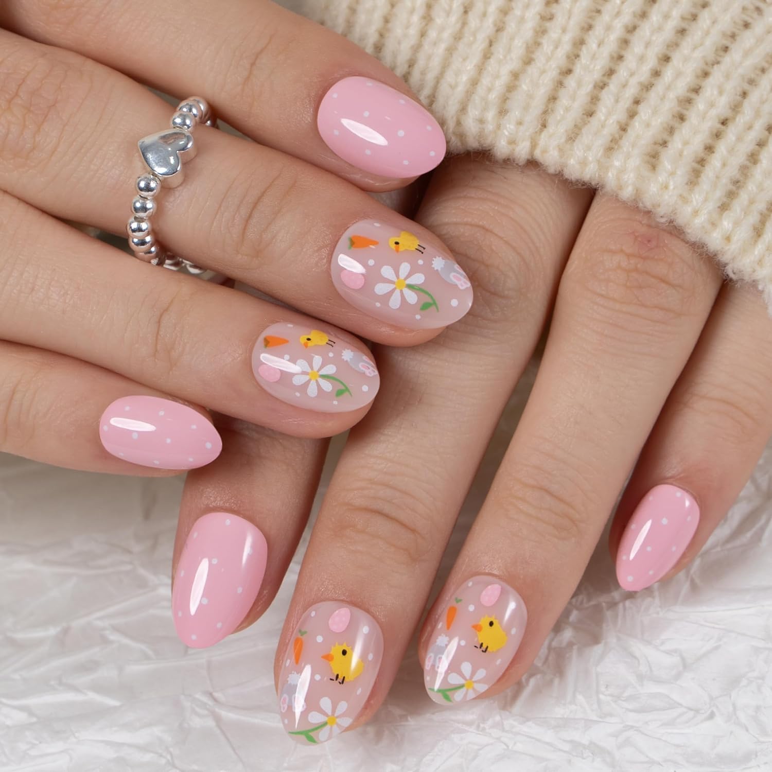 32Pcs Soft Gel Almond Extra Short Press On Nails, Reusable Peach Nude Fake Nails Kit With Glue & Tabs, Salon-Quality Stick On Nails For Women At-Home_voghion.com