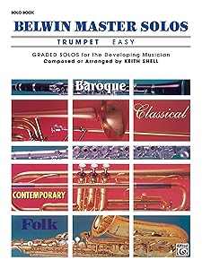 Belwin Master Solos (Trumpet), Vol 1: Easy (Belwin Master Solos, Vol 1)