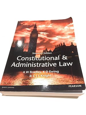 Constitutional & Administrative Law, 16th edition