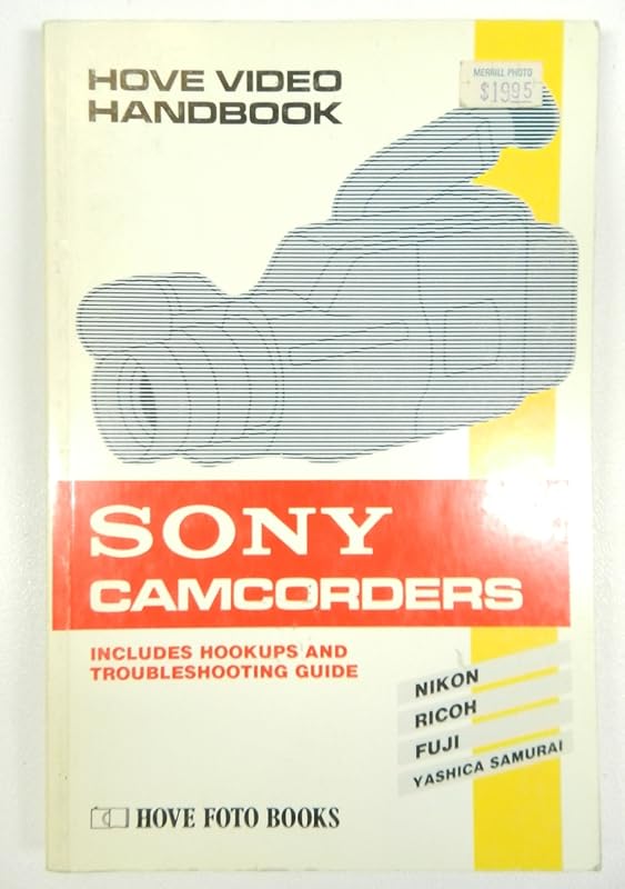 Sony Camcorder Handbook by Hove Foto Books