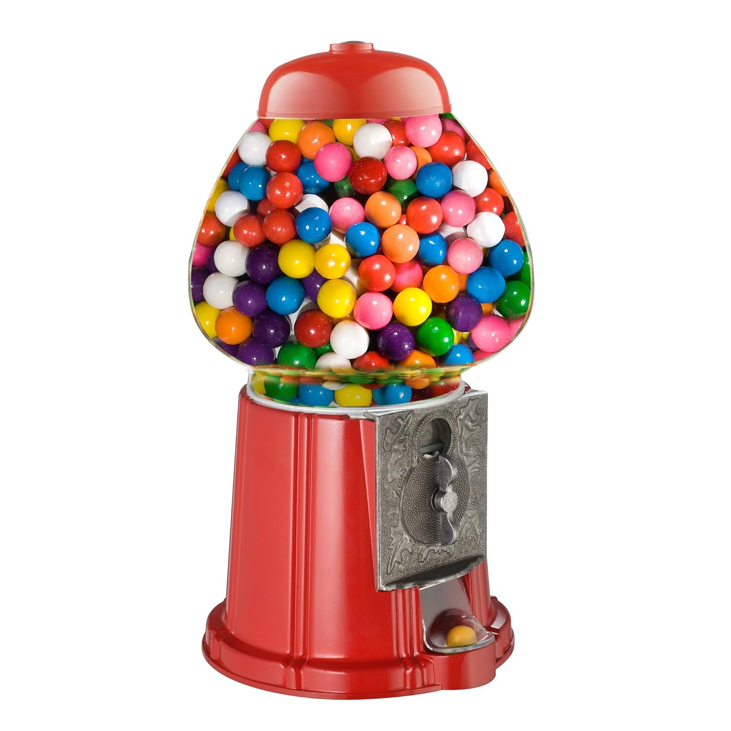Candy Gumball Machine With Stand Glass Vending Coin Mechanism Dispenser