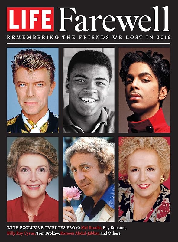 LIFE Farewell: Remembering the Friends we Lost in 2016 by The Editors Of LIFE