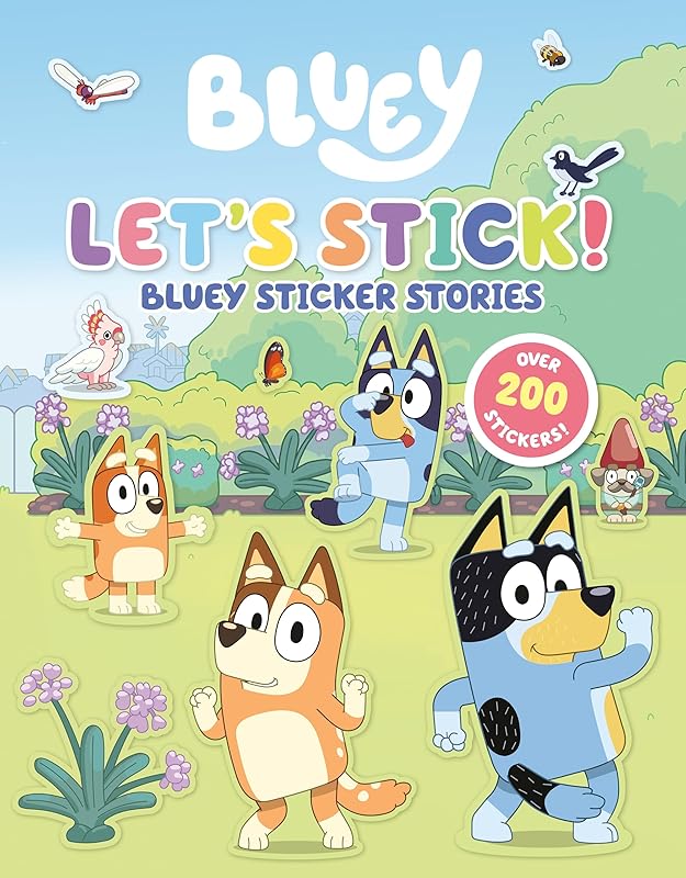 Let's Stick!: Bluey Sticker Stories by Penguin Young Readers Licenses