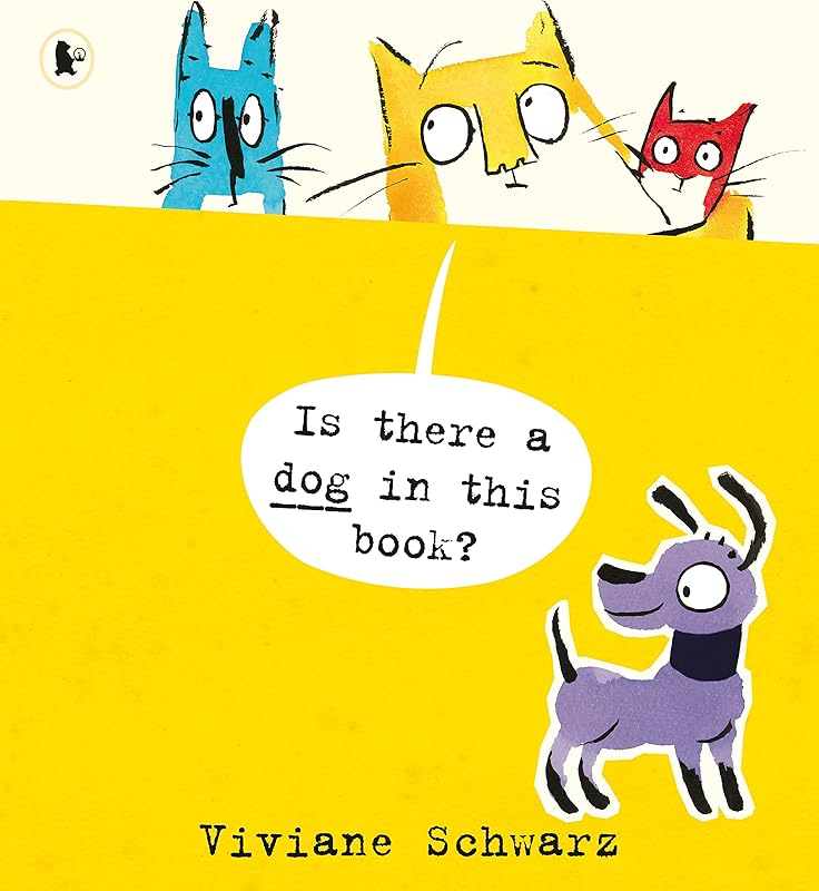 Is There A Dog In This Book by Viviane Schwarz