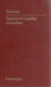 Employer's liability at common law by John H Munkman