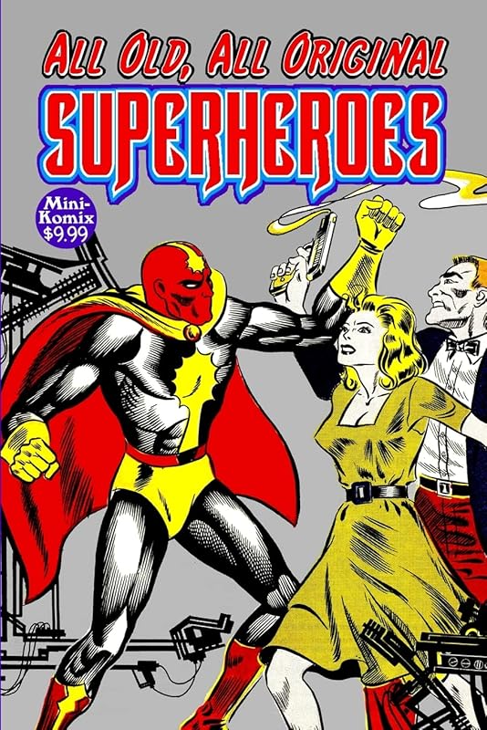 All-Old, All-Original Superheroes by Mini Komix