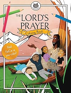 The Lord's Prayer Coloring Book (A FatCat Book) by Natasha Kennedy